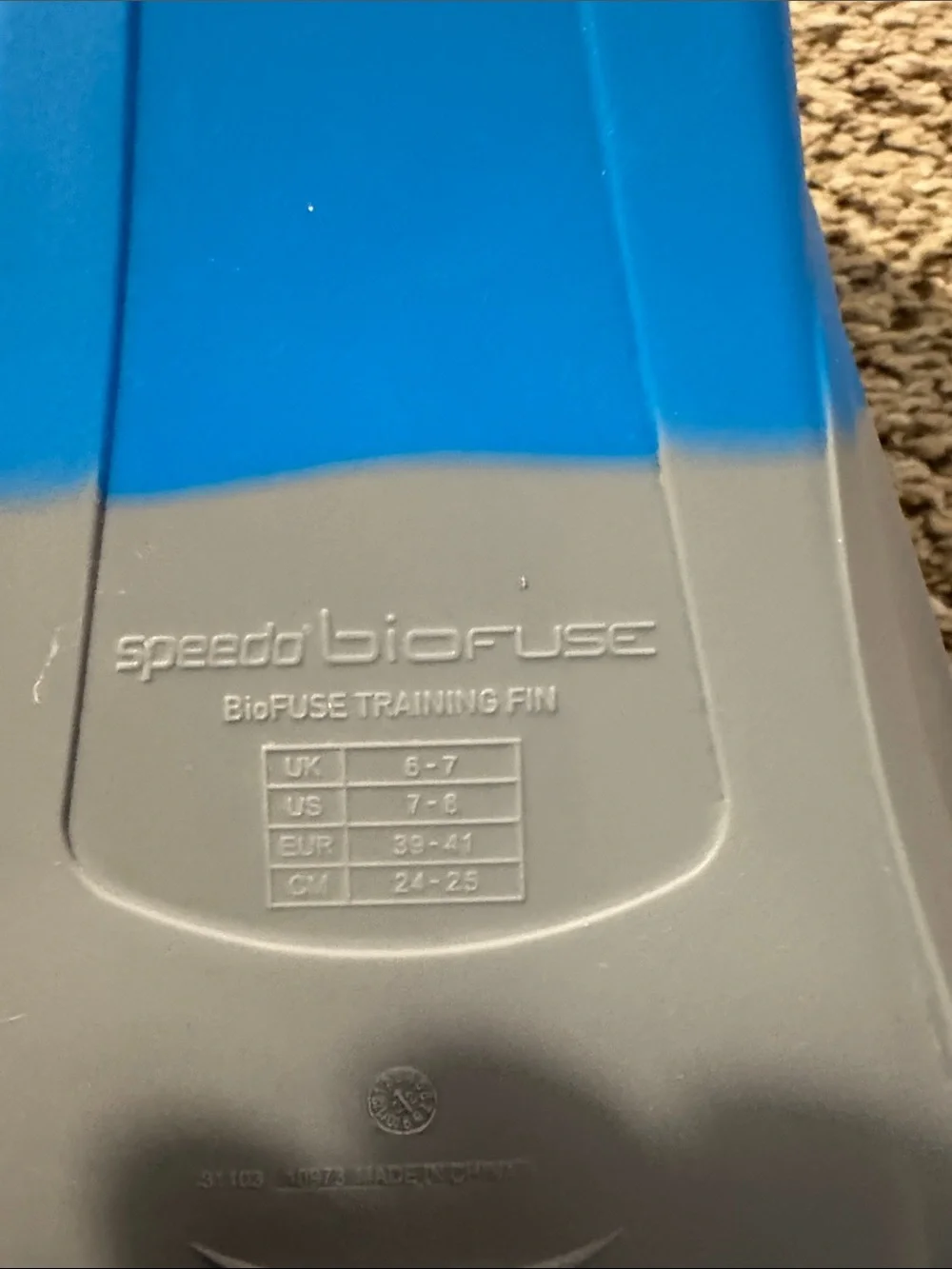 Speedo swim / training fins